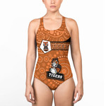 Love New Zealand Clothing - West Tigers Simple Style Women Low Cut Swimsuit A35 | Love New Zealand