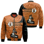 Love New Zealand Clothing - West Tigers Simple Style Zip Bomber Jacket A35 | Love New Zealand