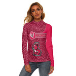 Love New Zealand Clothing - Queensland Reds Simple Style Women's Stretchable Turtleneck Top A35 | Love New Zealand