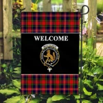 ScottishShop MacPherson Flag - Welcome Tartan Day Garden Flag - aC
