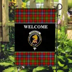 ScottishShop Forrester Flag - Welcome Tartan Day Garden Flag - aC