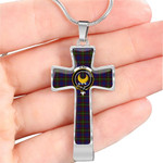 Durie - Tartan Cross Necklace