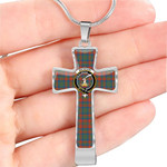 Matheson - Tartan Cross Necklace