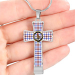 Boswell - Tartan Cross Necklace