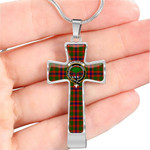 Kinninmont - Tartan Cross Necklace