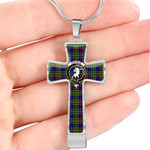 Colville - Tartan Cross Necklace