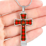 Cameron - Tartan Cross Necklace