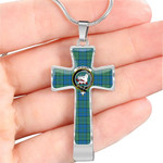Lockhart - Tartan Cross Necklace