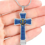 Mercer - Tartan Cross Necklace