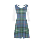 MacPhail Hunting Ancient Tartan 3/4 Sleeve Sundress | Exclusive Over 500 Clans