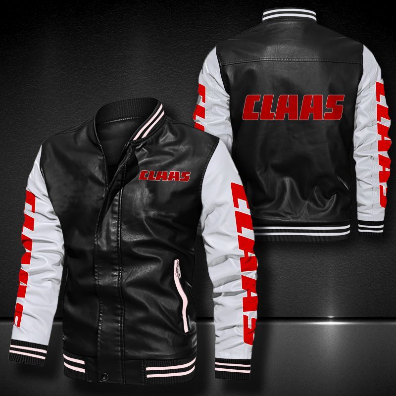 Claas Leather Bomber Jacket 5010