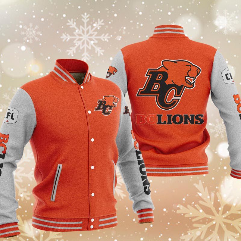 BC Lions Baseball Jacket B277