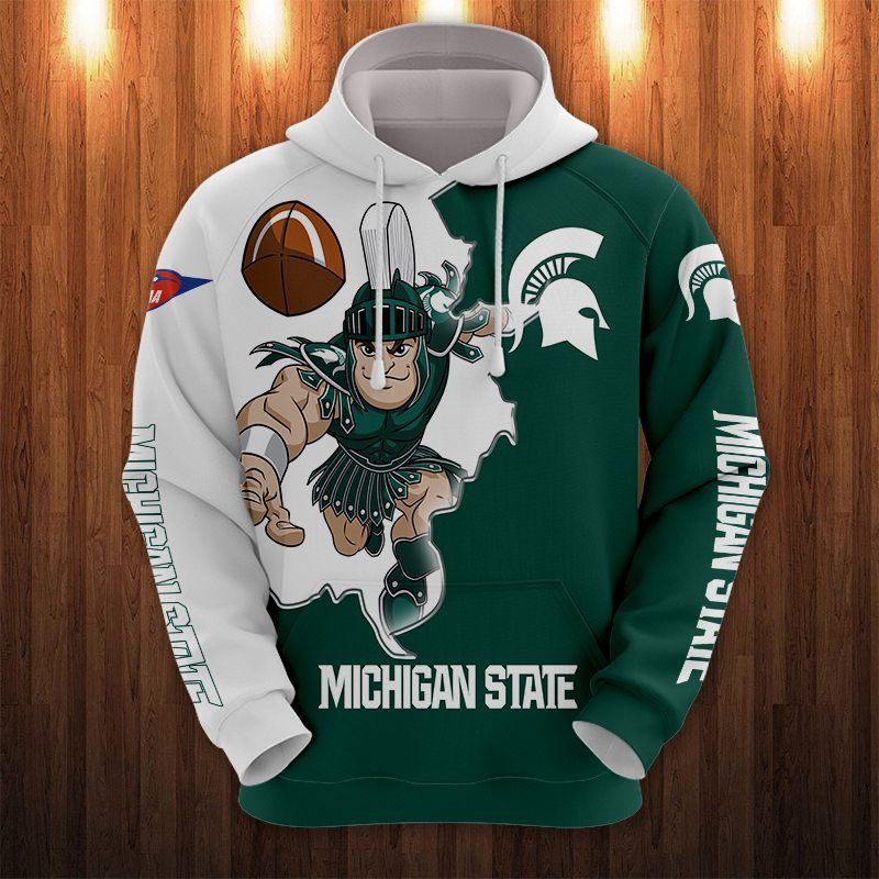 Michigan State Spartans Printing T-Shirt, Polo, Hoodie, Zip, Bomber 2284