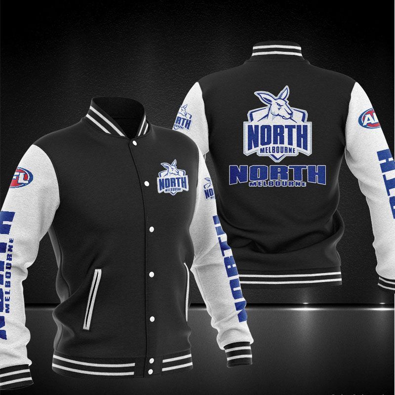 North Melbourne Football Club Baseball Jacket B1082