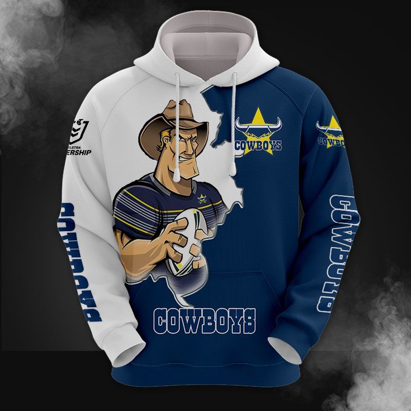 North Queensland Cowboys Printing T-Shirt, Polo, Hoodie, Zip, Bomber 2380