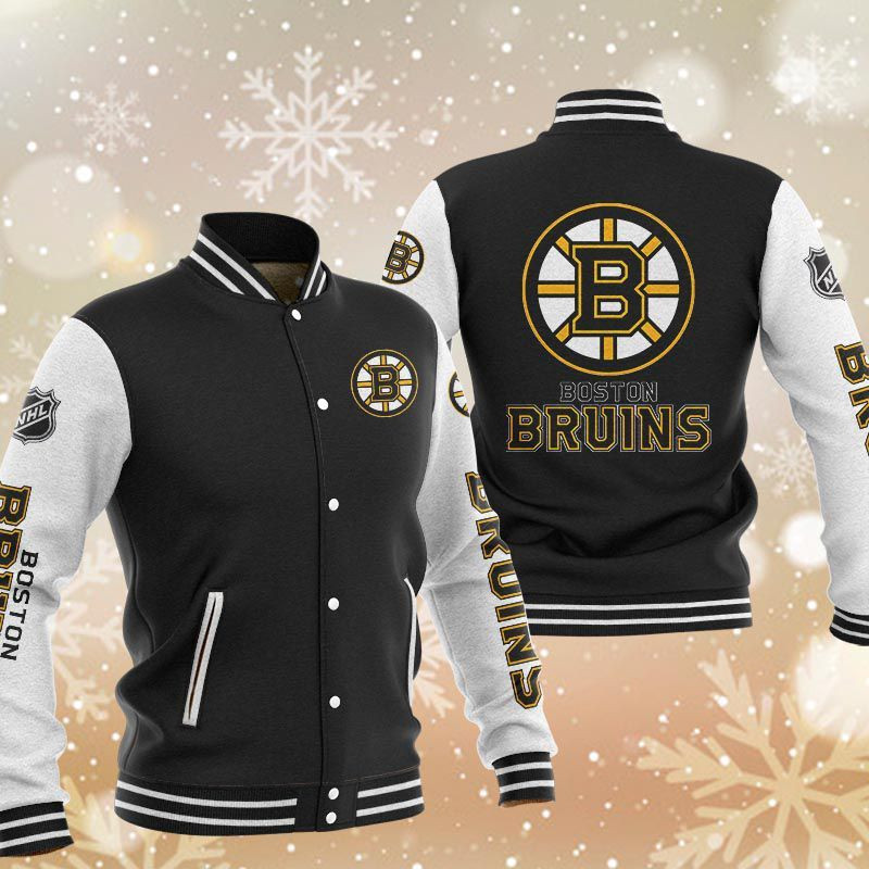 Boston Bruins Baseball Jacket B318