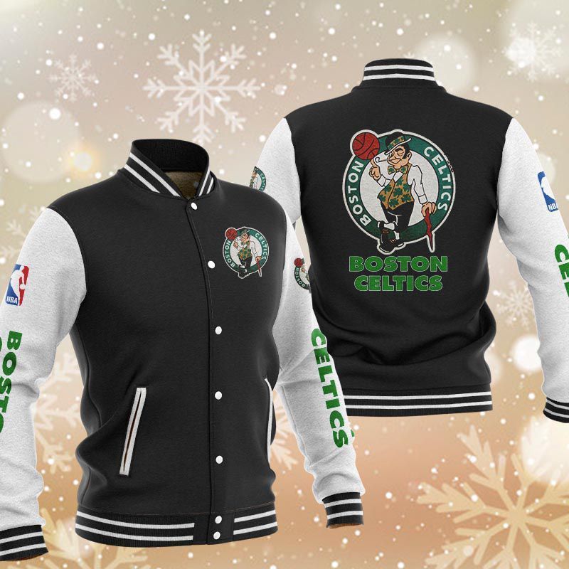 Boston Celtics Baseball Jacket B287