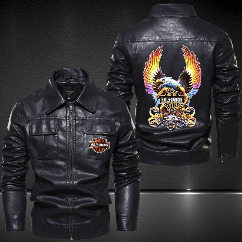 Harley-Davidson Lapel Leather Jacket 2003