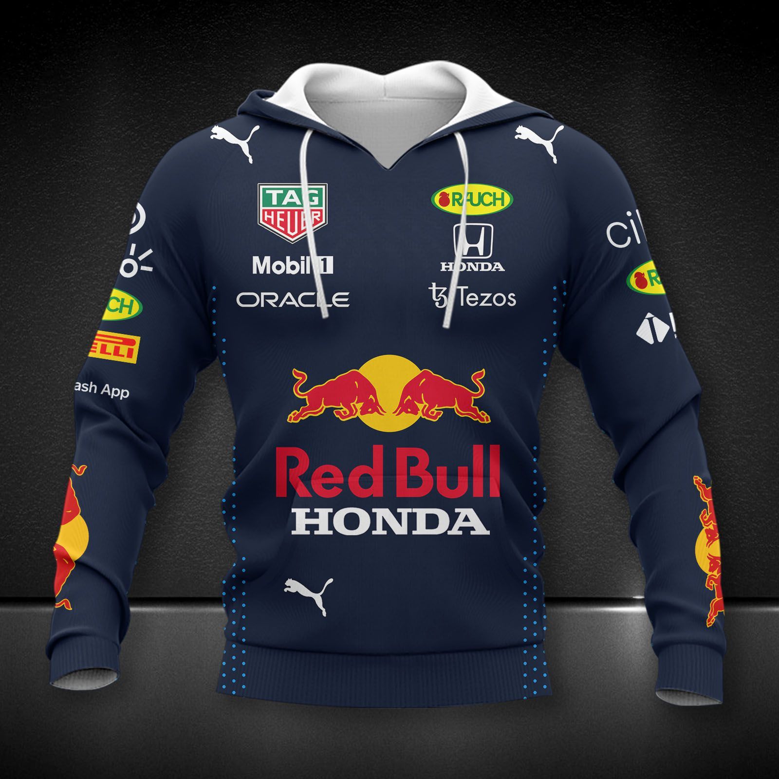 Red Bull Racing Honda Printing T-Shirt, Polo, Hoodie, Zip, Bomber 9153