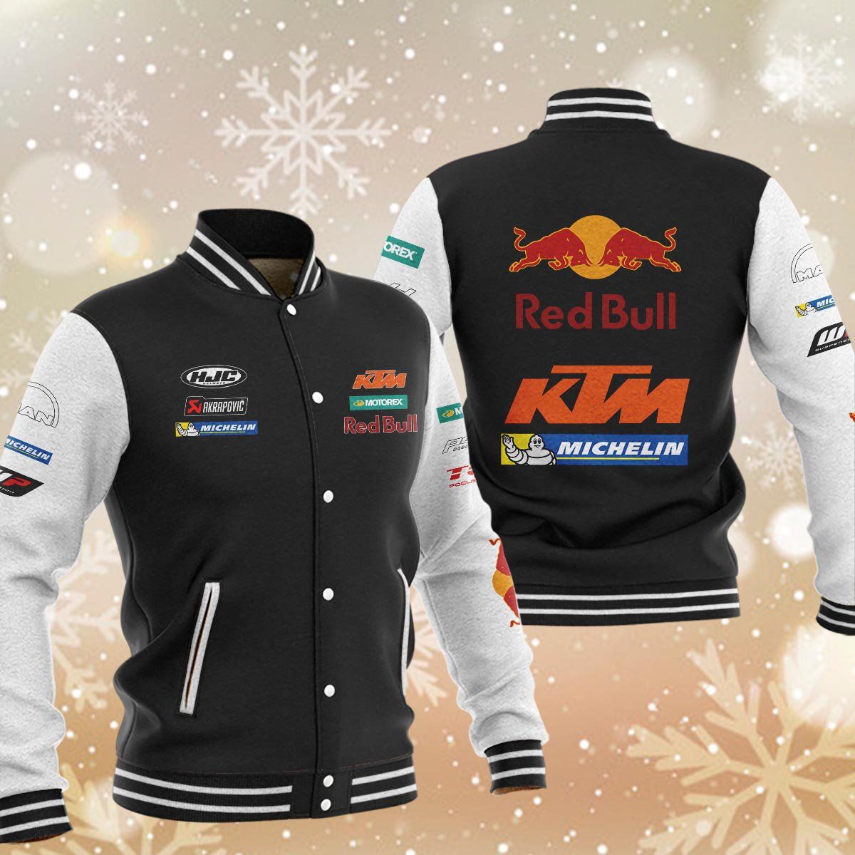 Red Bull KTM Factory Racing Baseball Jacket B9065