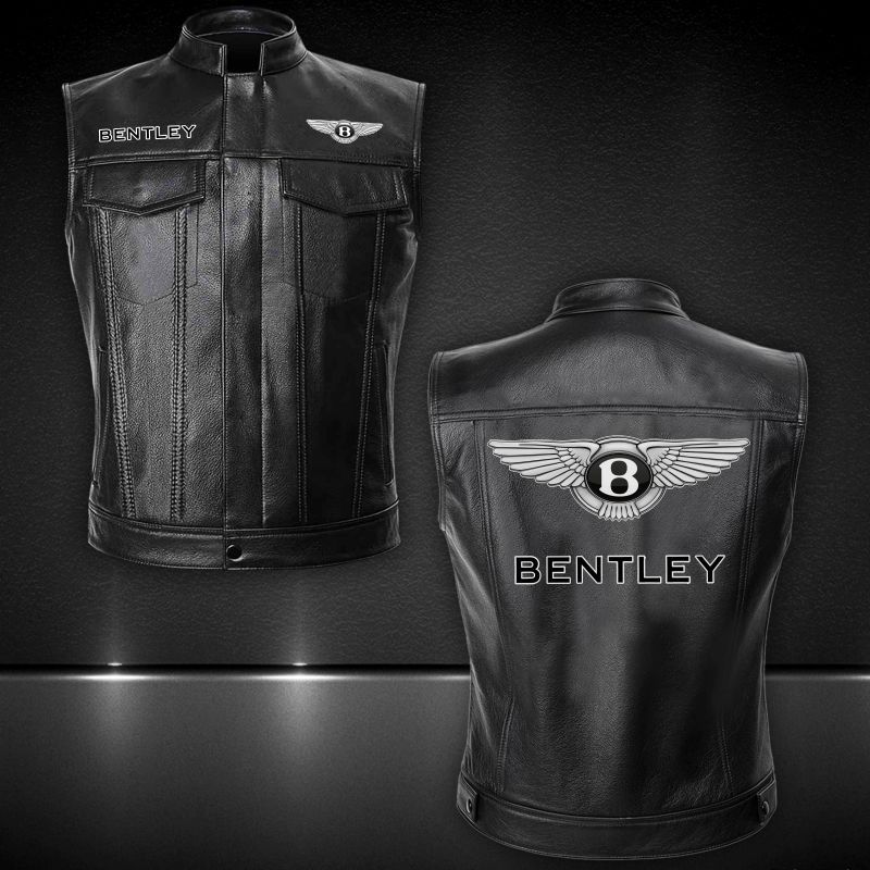 Bentley Leather Vest Jacket 004