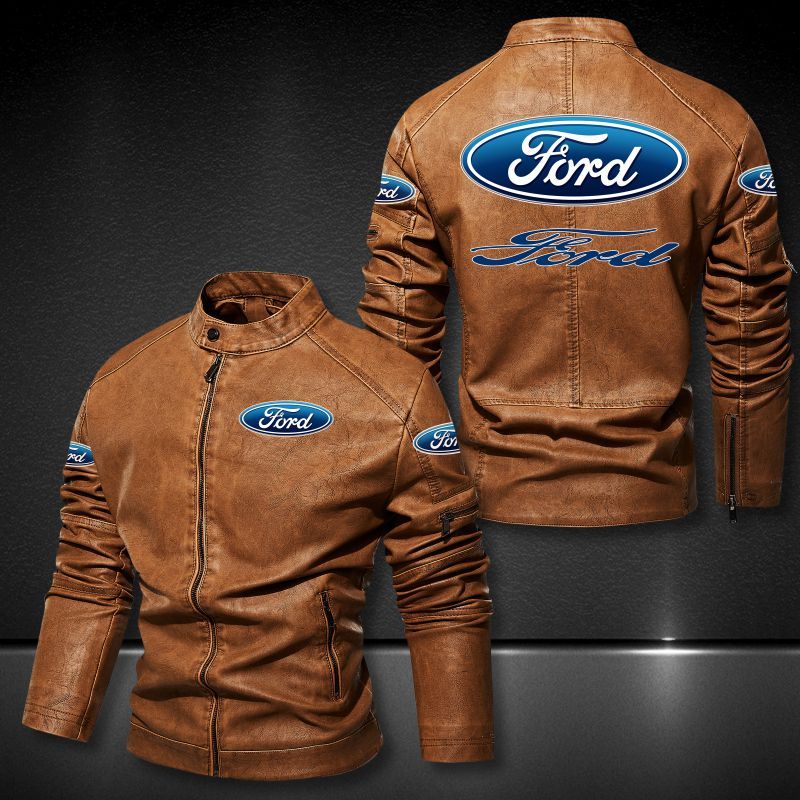 Ford Collar Leather Jacket 059