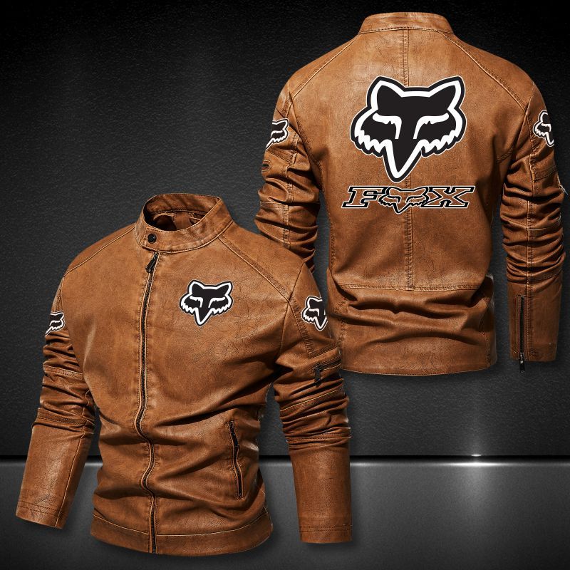 Fox Racing Collar Leather Jacket 062