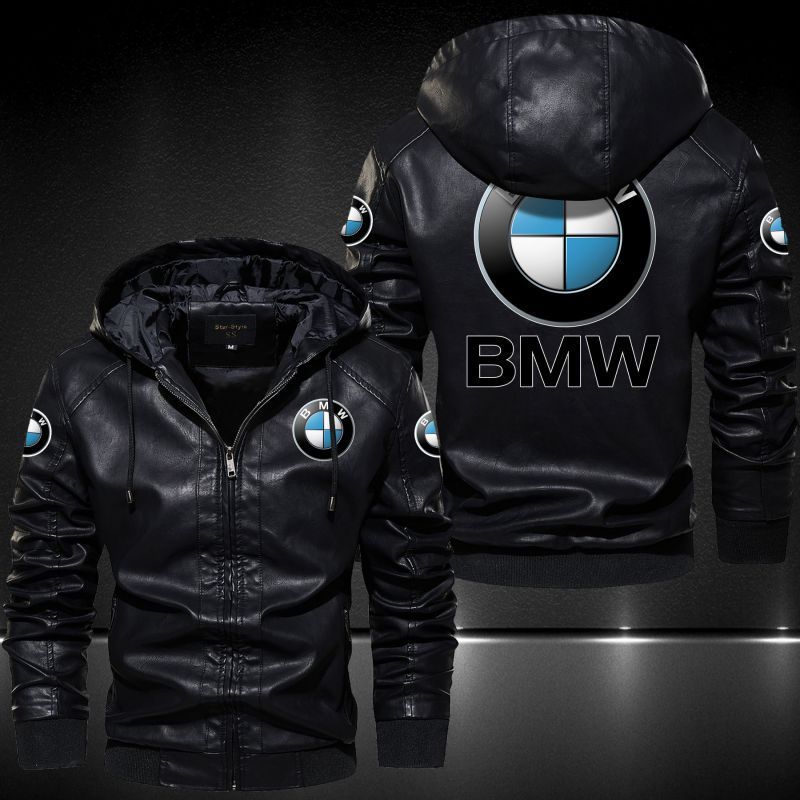 BMW Hooded Leather Jacket 2009