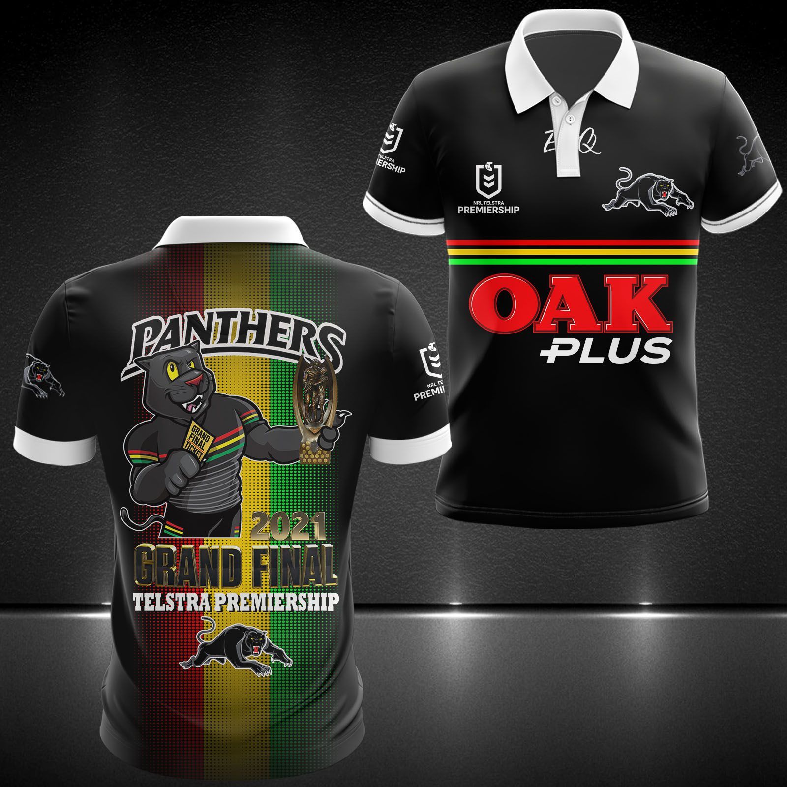 Penrith Panthers Grand Final NRL 2021 Jersey Printing T-Shirt, Polo, Hoodie, Zip, Bomber 8460