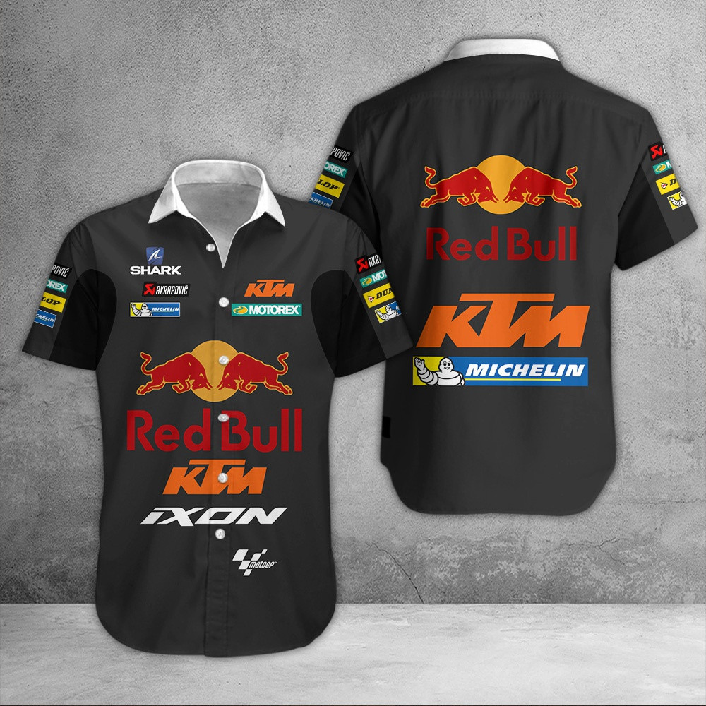 Red Bull KTM Factory Racing Hawaiian Shirt 1677