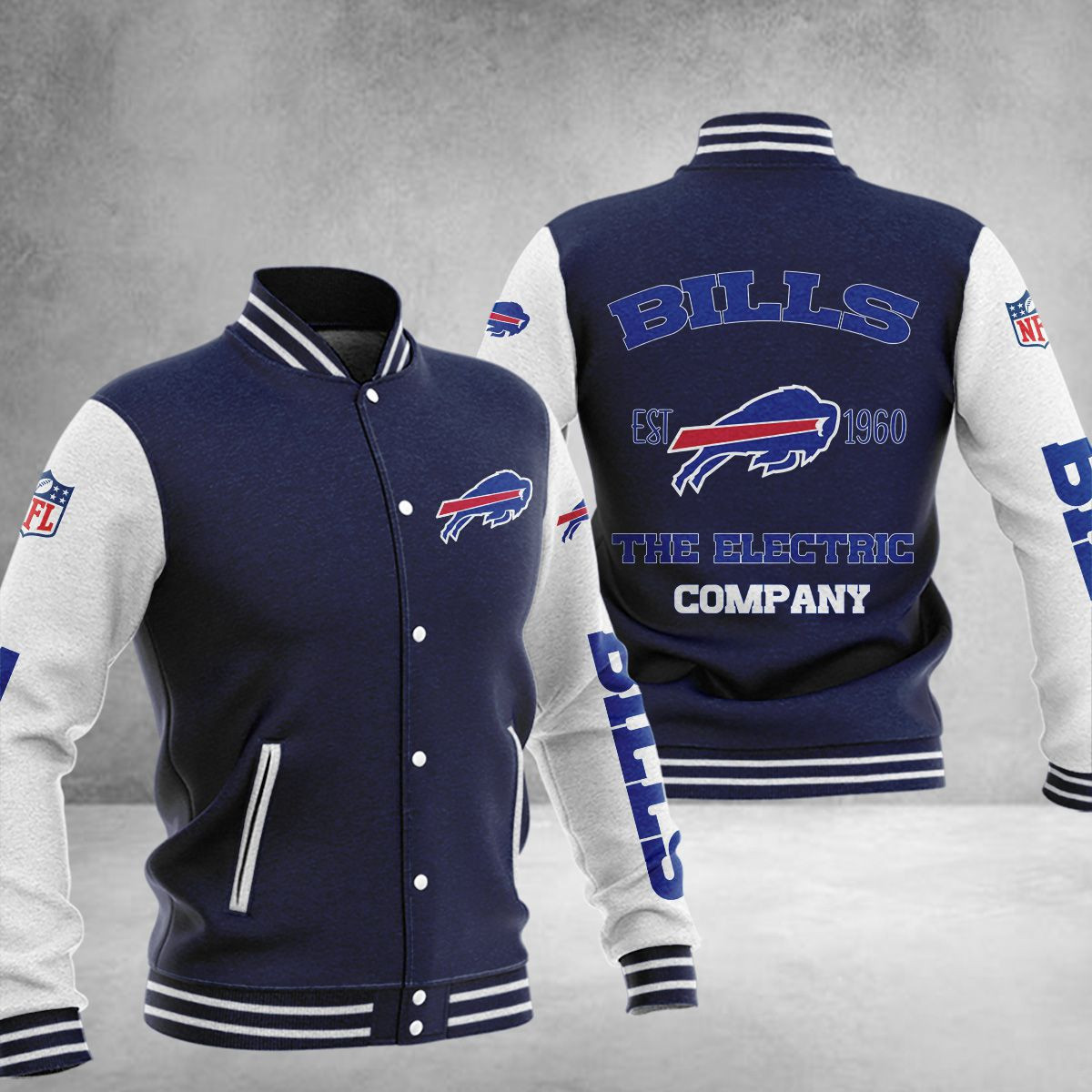 Buffalo Bills Baseball Jacket 1504 – Nousty