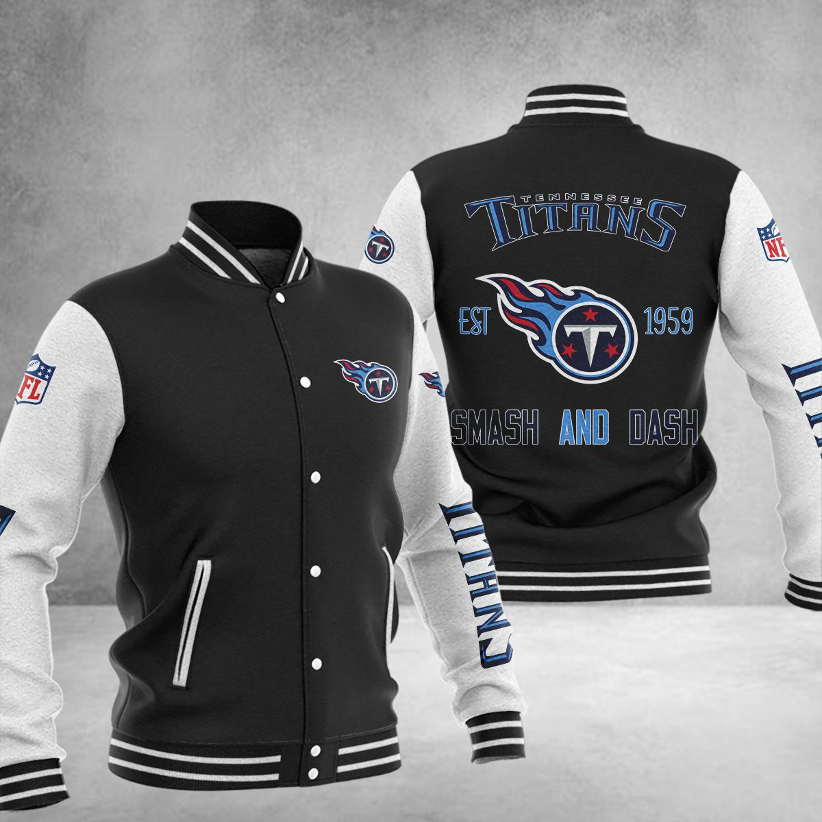 Tennessee Titans Baseball Jacket 1531