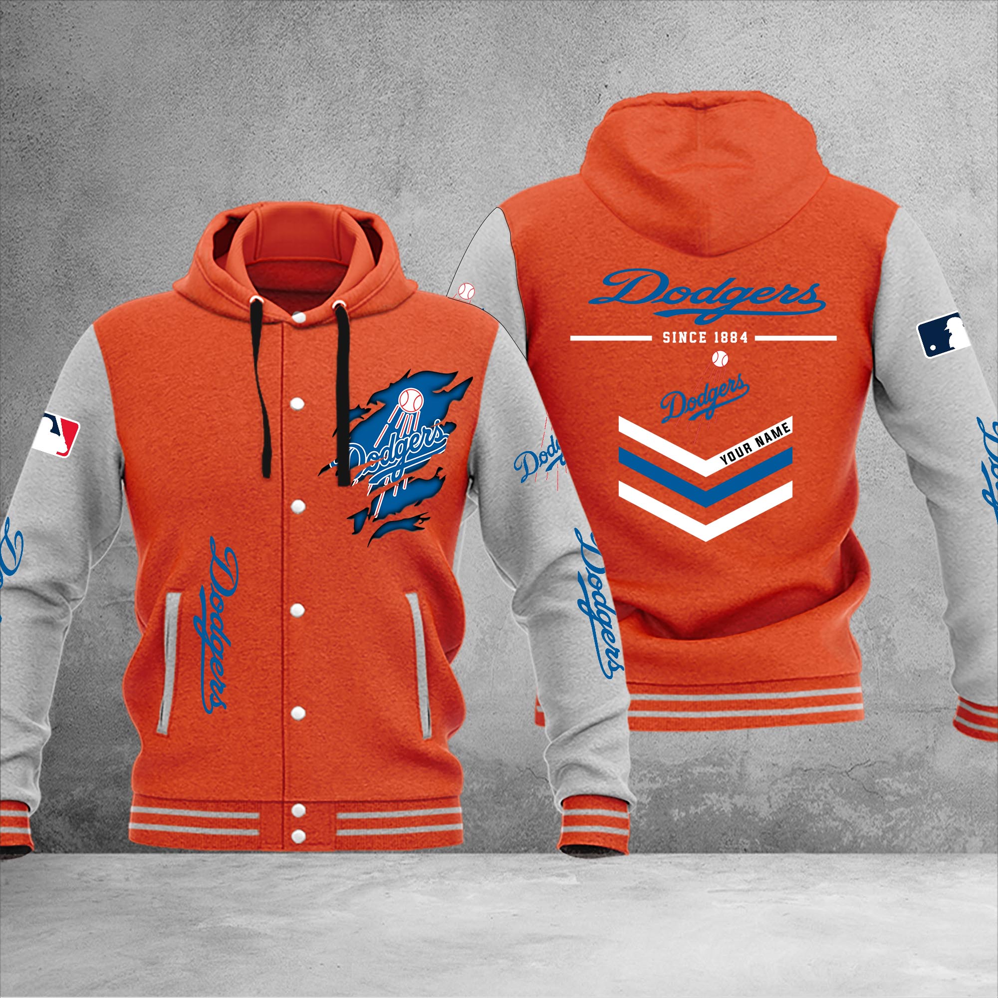 Los Angeles Dodgers Varsity Baseball Jacket – Nousty