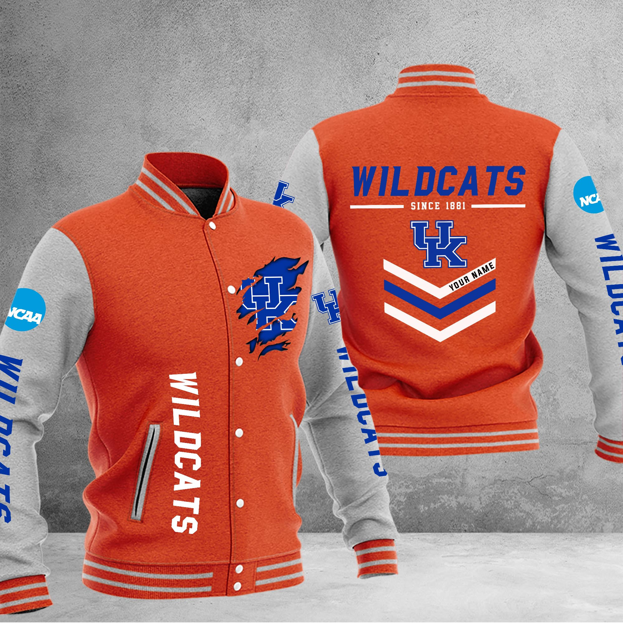 Kentucky Wildcats Varsity Baseball Jacket – Nousty