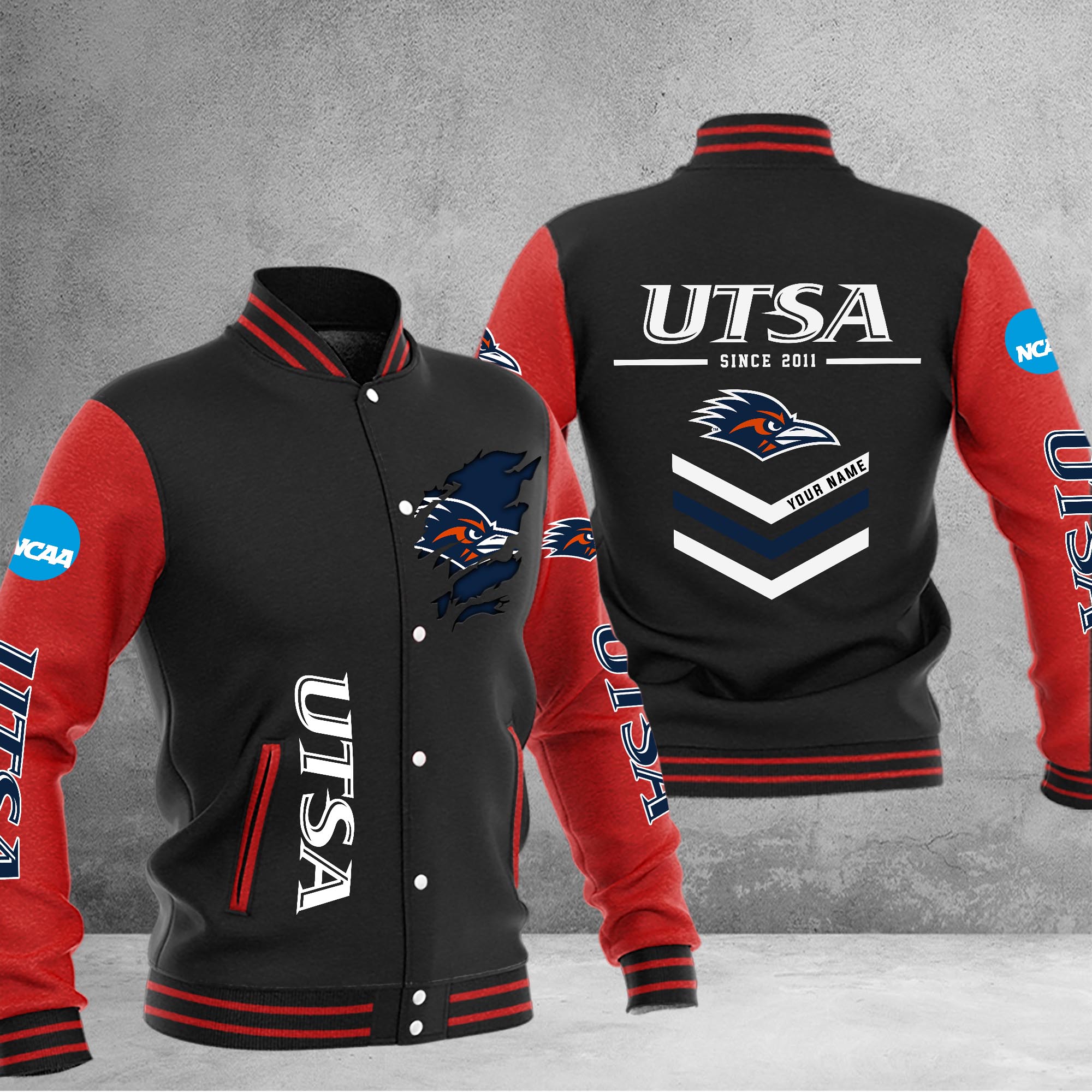 Utsa Jacket UTSA Roadrunners Varsity Baseball Jacket – Nousty
