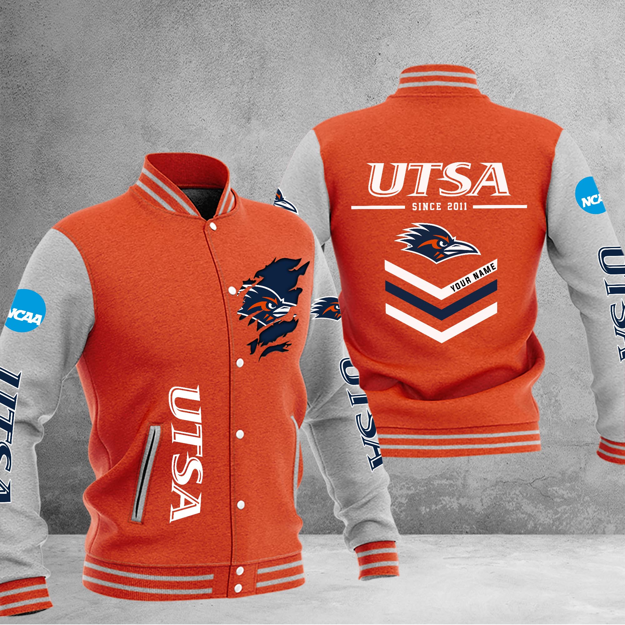 Utsa Jacket UTSA Roadrunners Varsity Baseball Jacket – Nousty