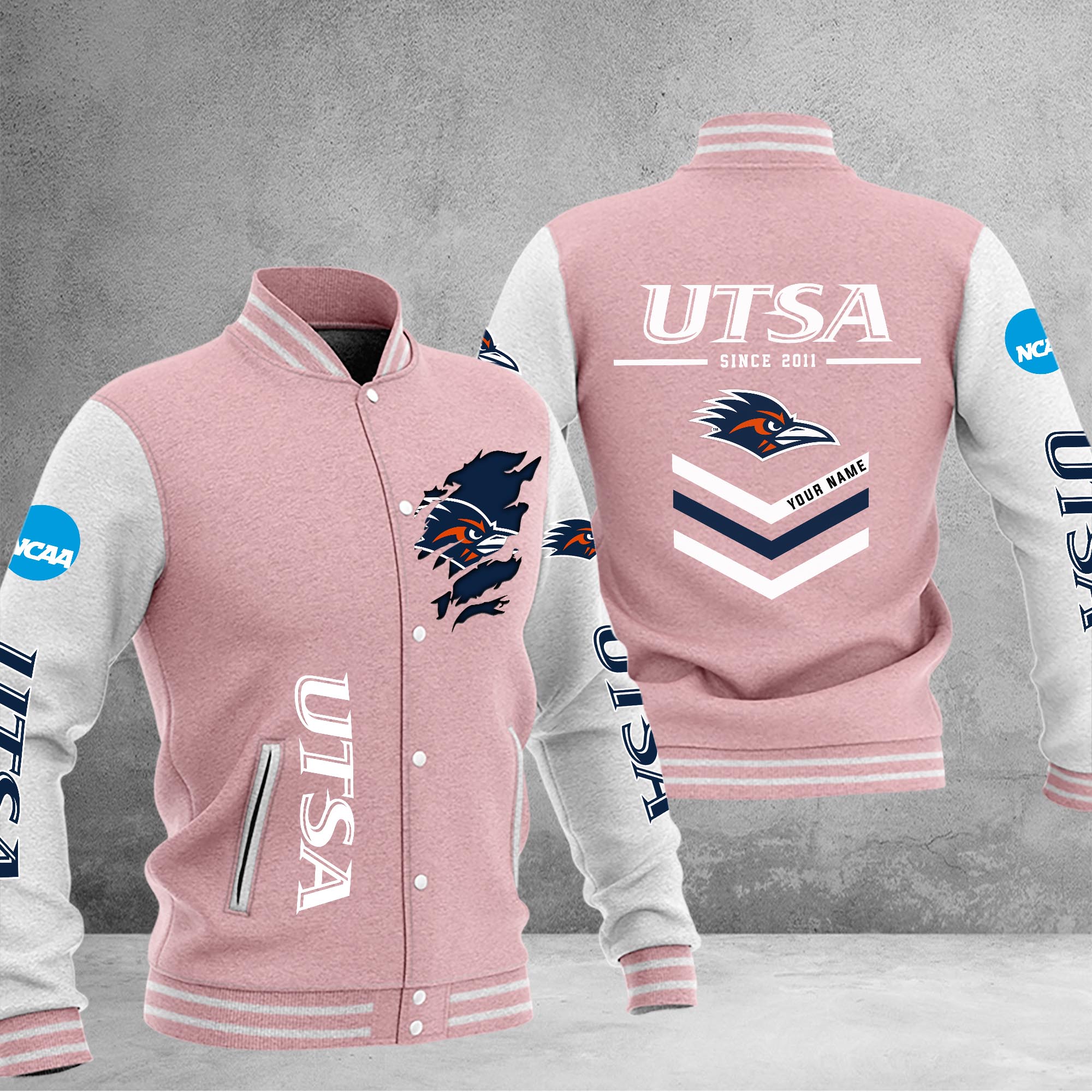 Utsa Jacket UTSA Roadrunners Varsity Baseball Jacket – Nousty