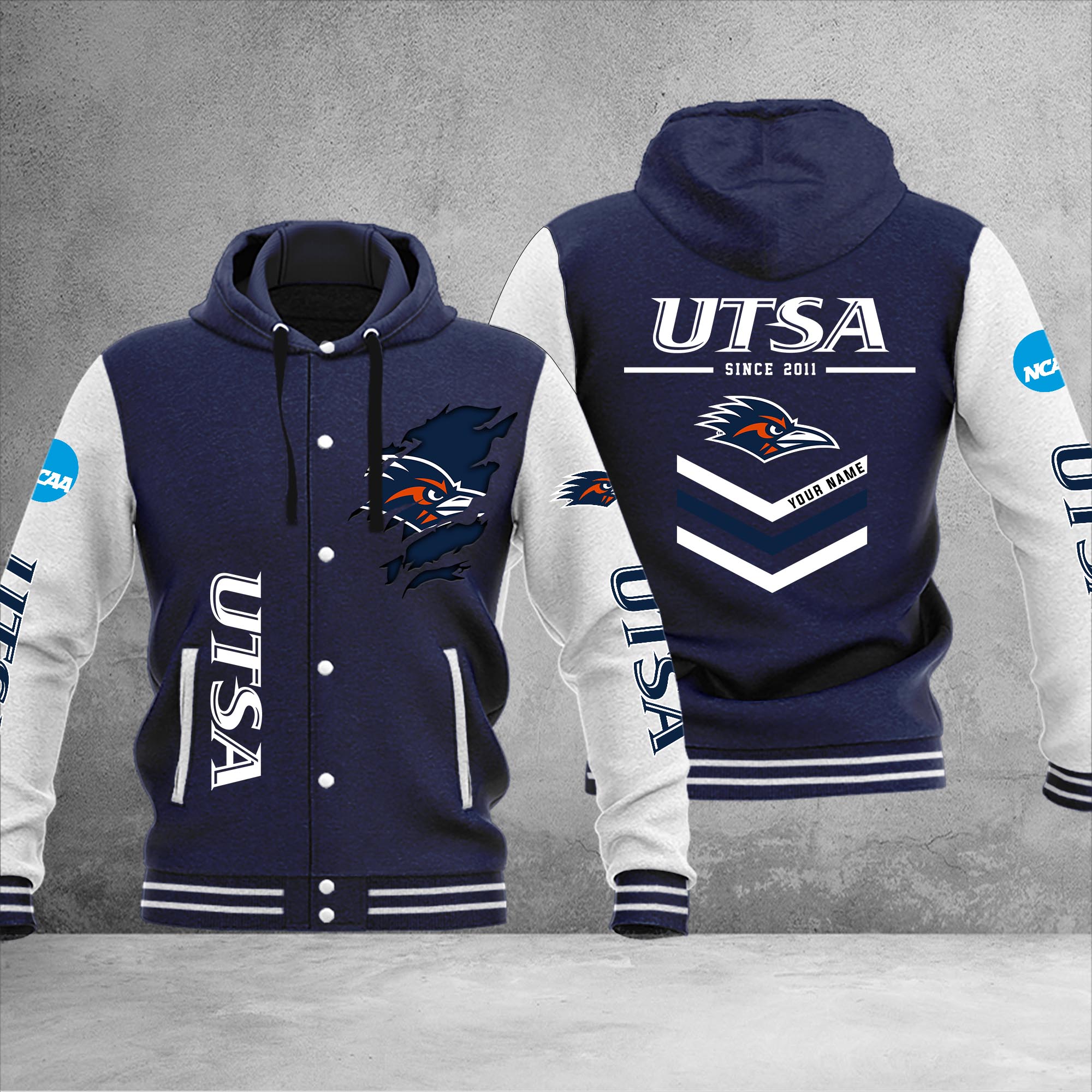 Utsa Jacket UTSA Roadrunners Varsity Baseball Jacket – Nousty