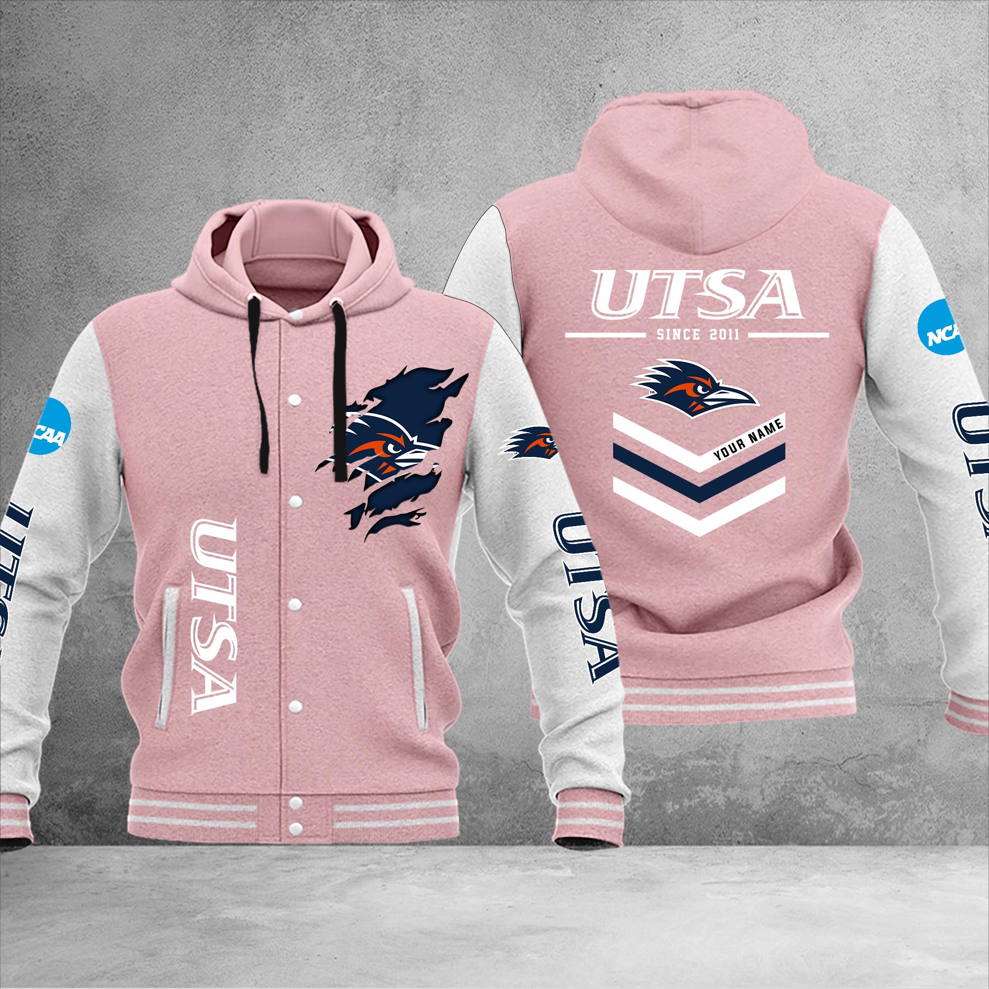 Utsa Jacket UTSA Roadrunners Varsity Baseball Jacket – Nousty