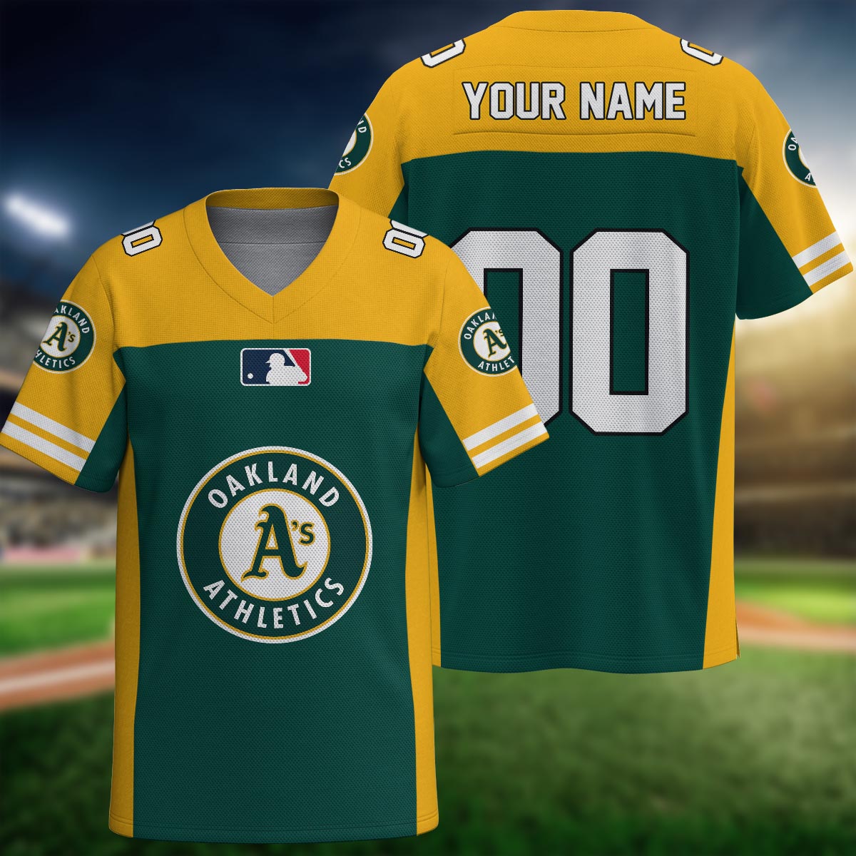 Short De Sport Nike Oakland Athletics Taille M - Occasion En Très Bon état - Multicolore