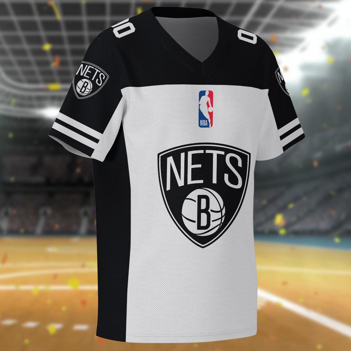 Netr T Shirt Brooklyn Nets Short Sleeve T-shirt – Nousty