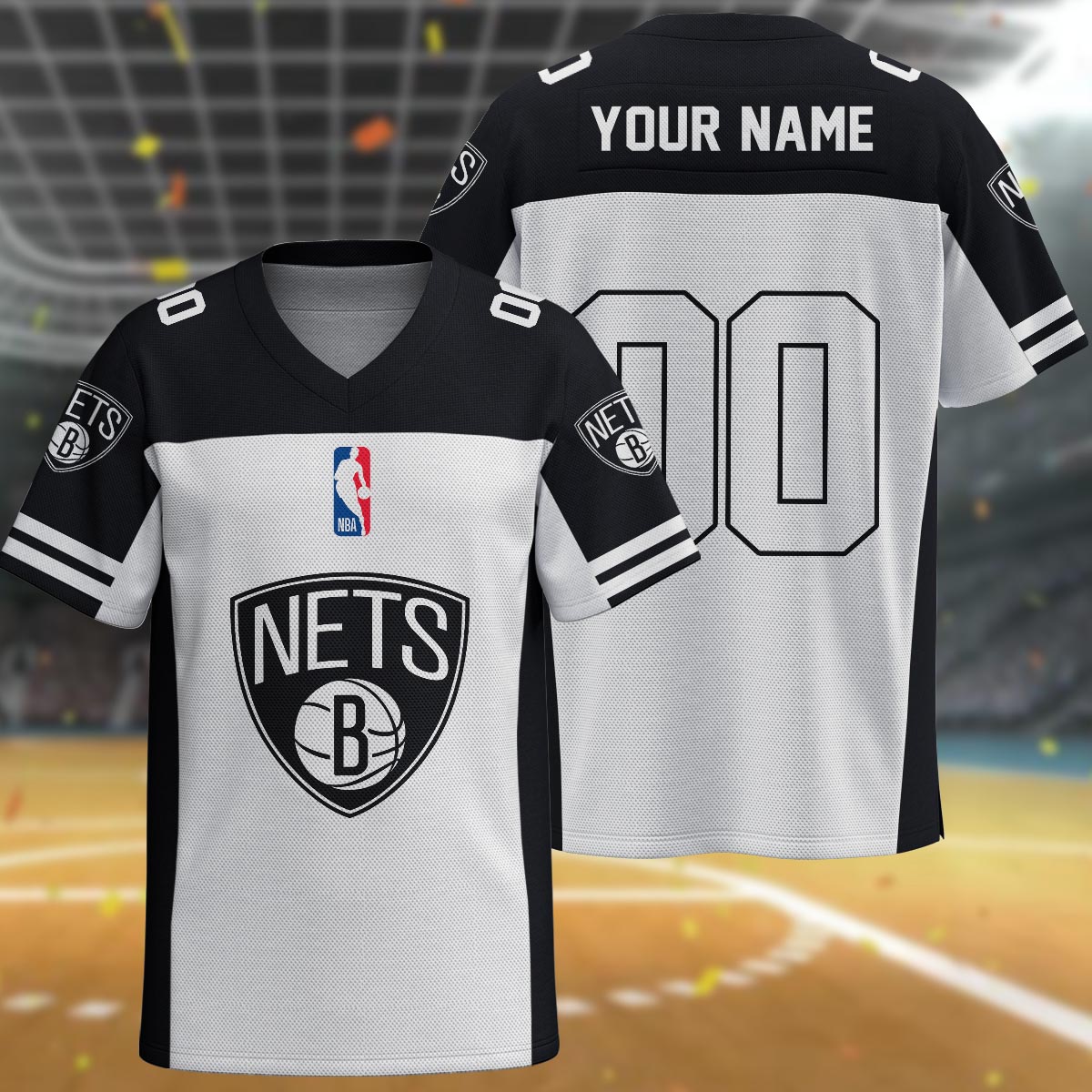 Netr T Shirt Brooklyn Nets Short Sleeve T-shirt – Nousty