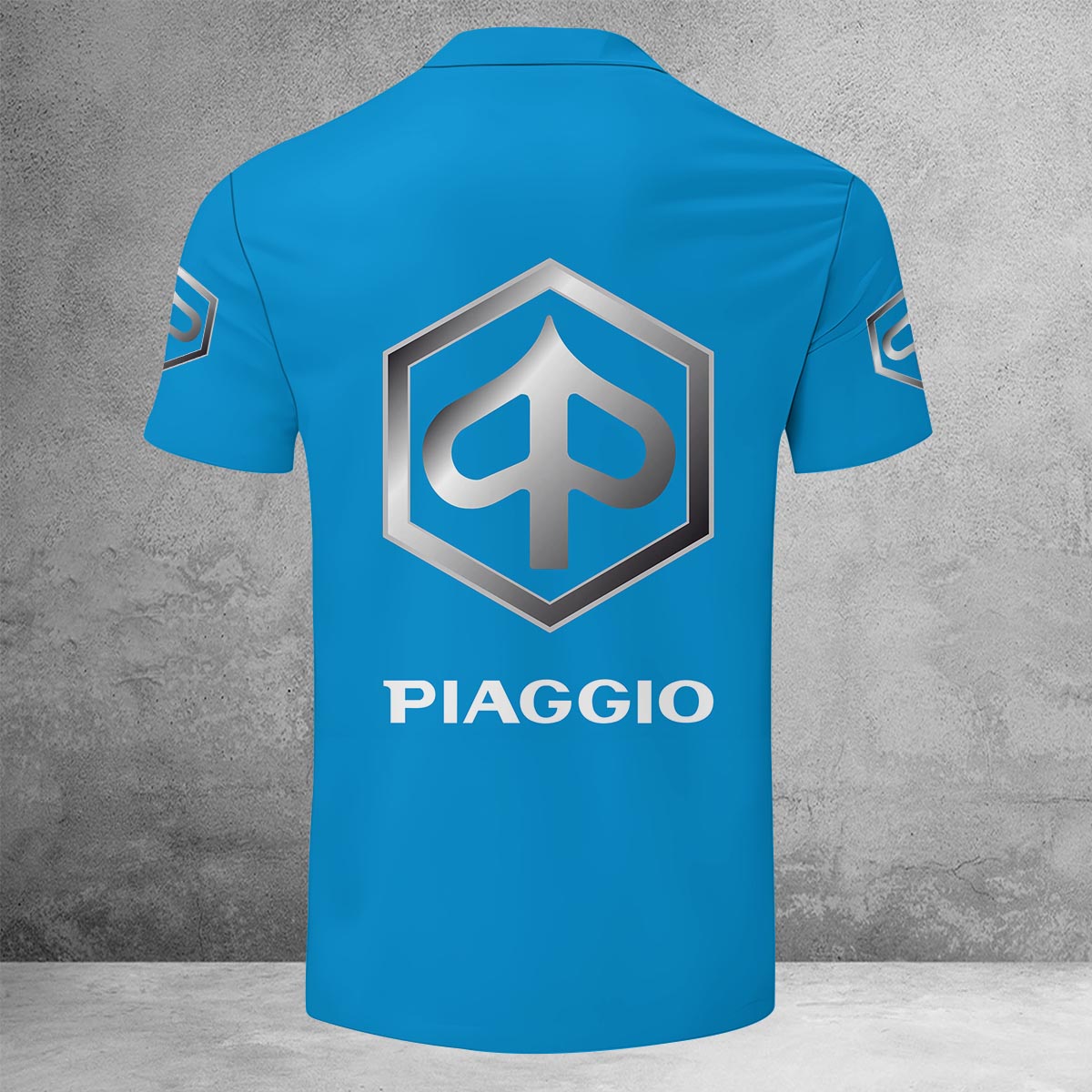 Piaggio Lapel Zip Polo Shirt – Nousty