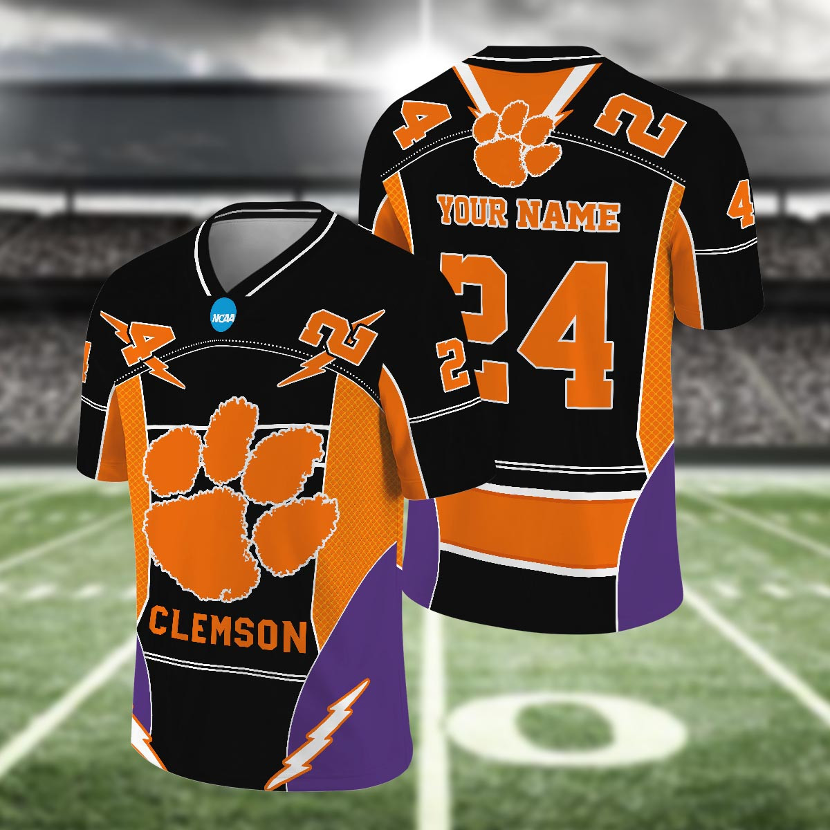 Clemson Tigers Personalized Jersey – Nousty