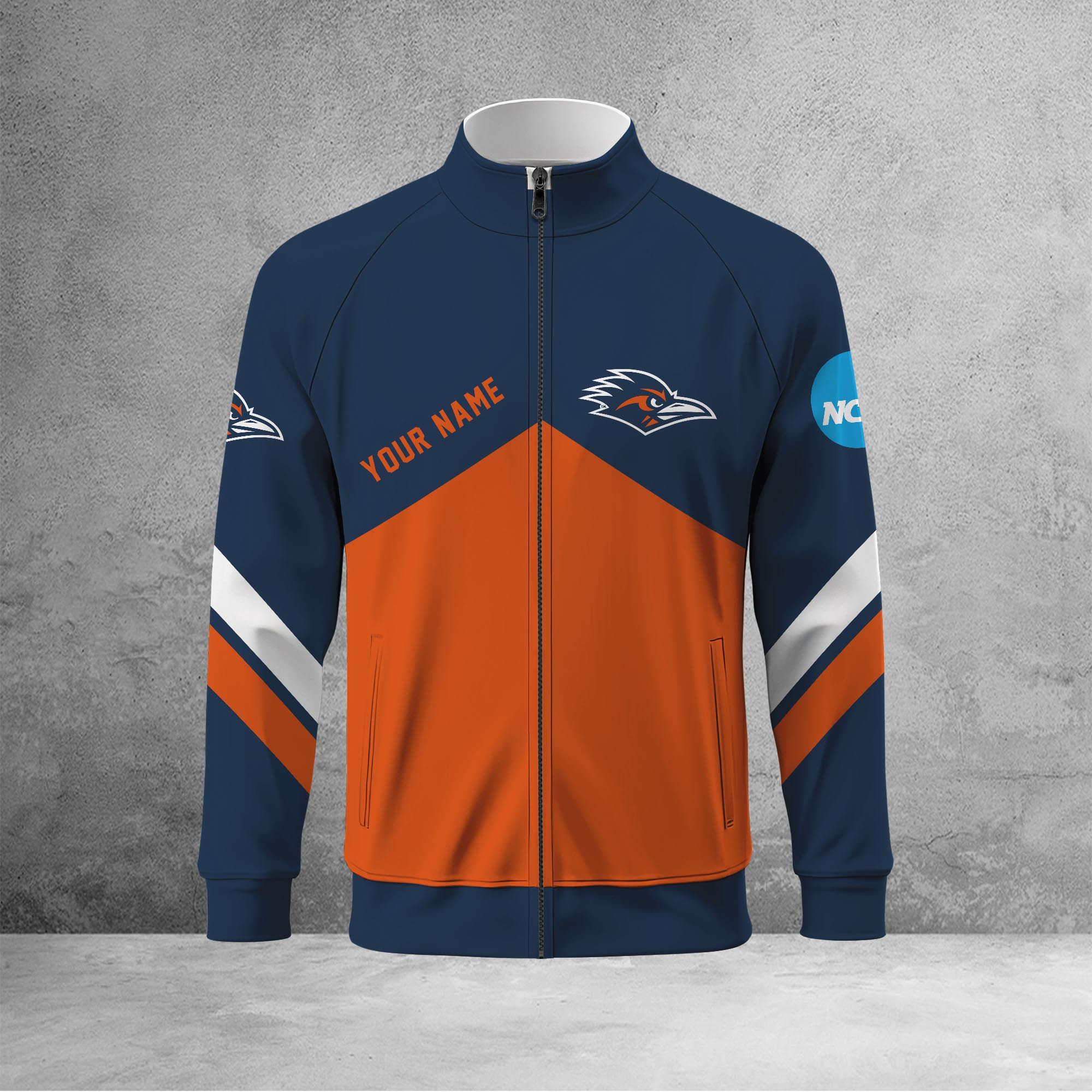 Utsa Jacket UTSA Roadrunners Standing Neck Zipper Jacket – Nousty