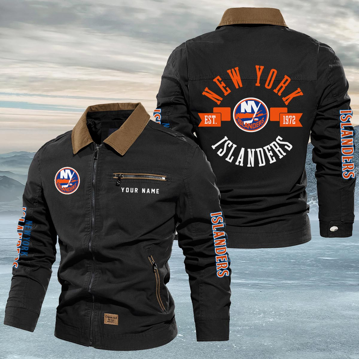New York Islanders Lapel Jacket – Nousty
