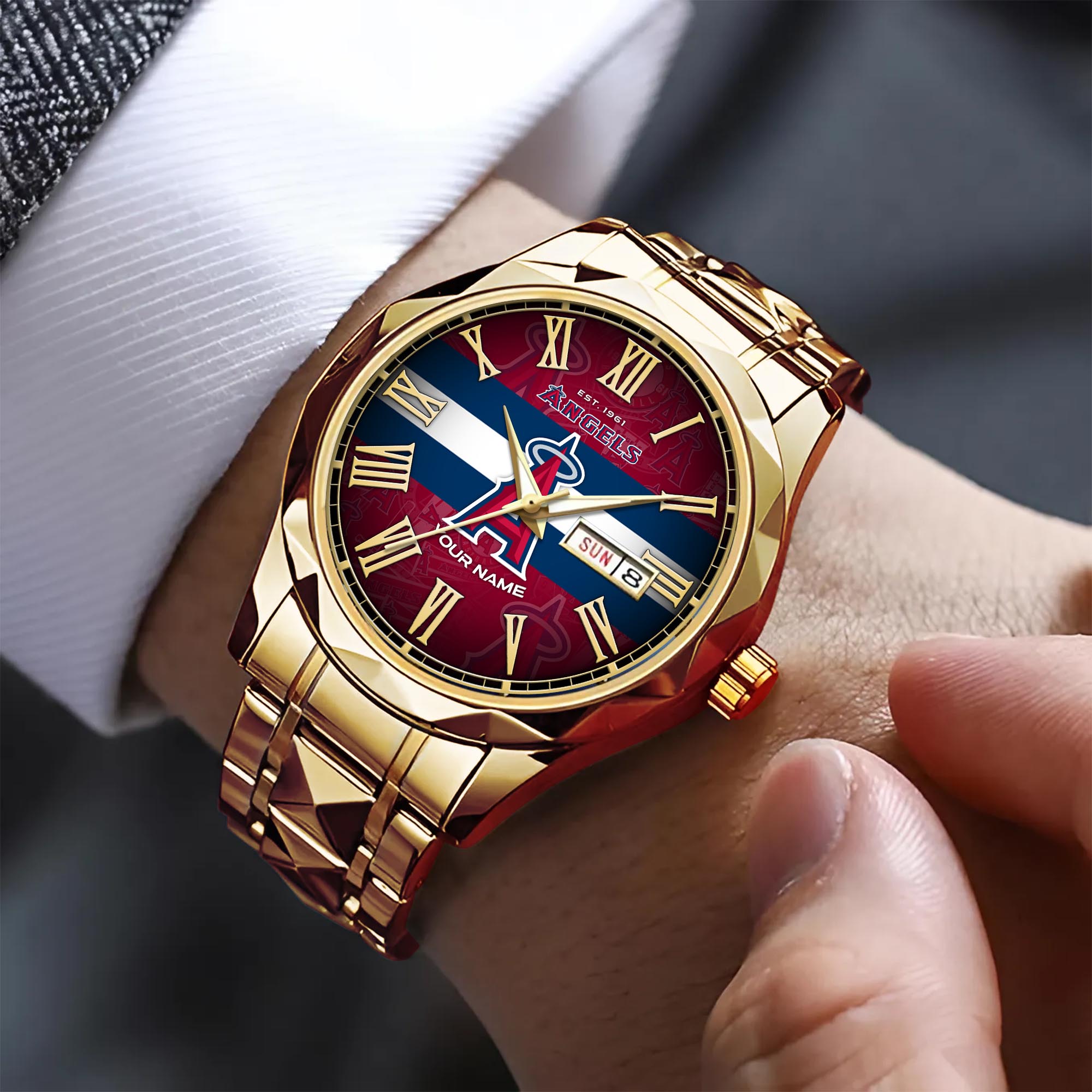 Los Angeles Angels Alloy Luxury Quartz Watch – Nousty