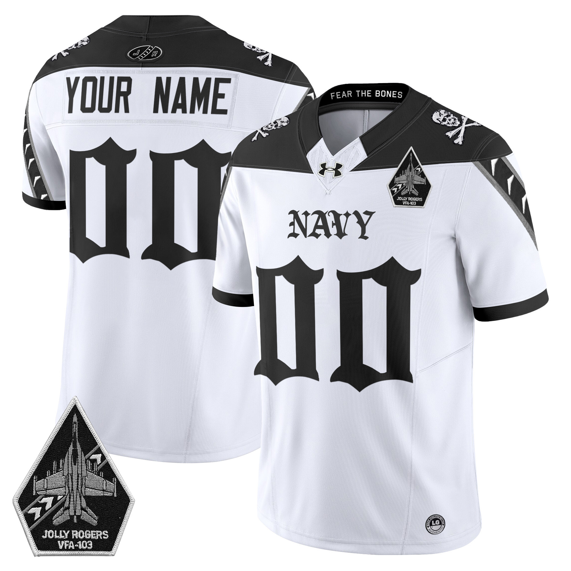 Navy Midshipmen ‘Jolly Rogers: Gothic Squadron Edition’ Vapor Limited ...