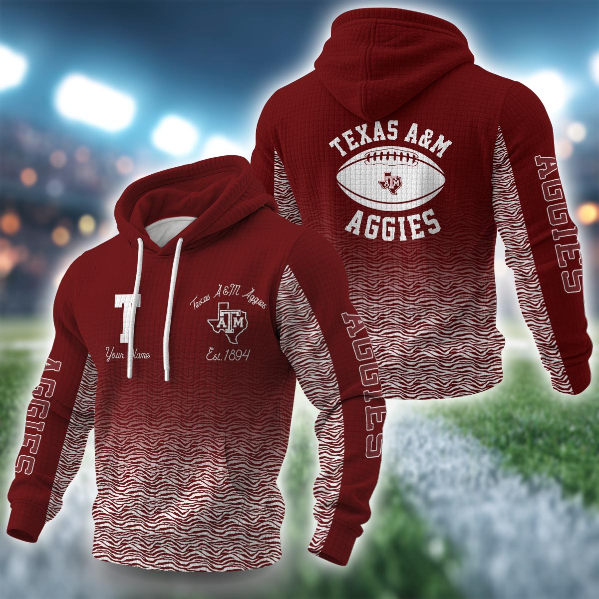 Texas A&M Aggies Suffle Hoodie – Nousty