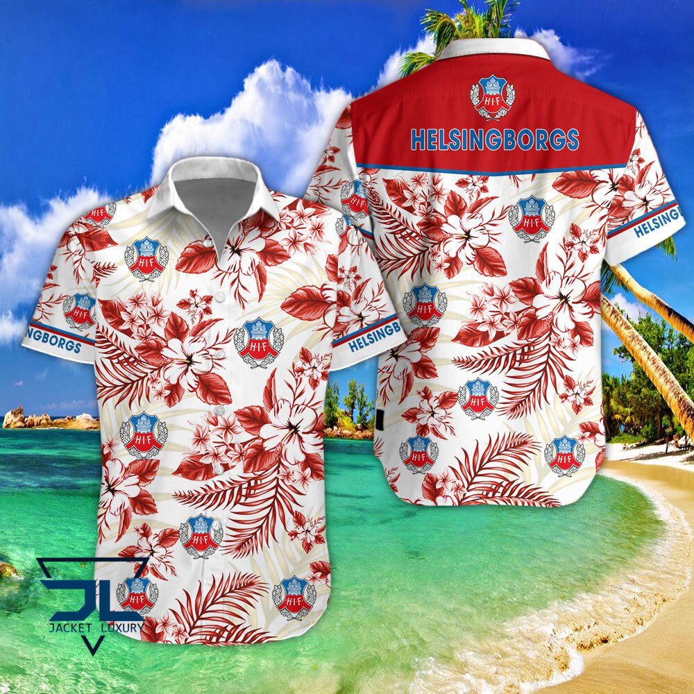 Helsingborgs IF 2022 tropical summer hawaiian shirt
